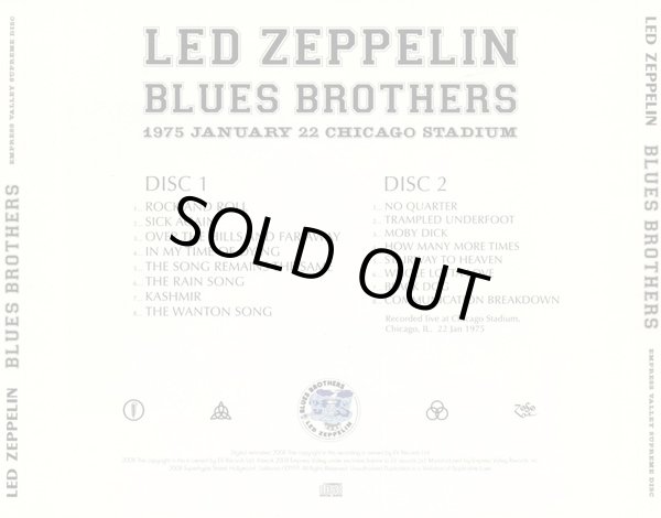 Photo2: LED ZEPPELIN - BLUES BROTHERS 2CD [EMPRESS VALLEY] ★★★STOCK ITEM / OUT OF PRINT / VERY RARE★★★ (2)