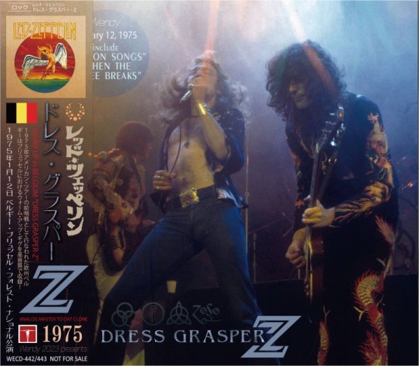 Photo1: LED ZEPPELIN - 1975 DRESS GRASPER-Z 2CD [WENDY] (1)