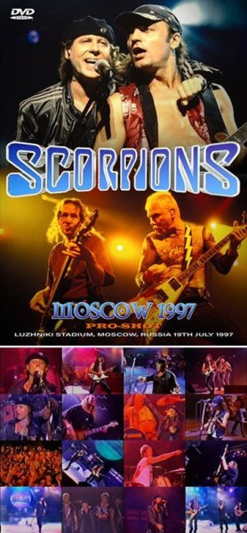 Photo1: SCORPIONS - MOSCOW 1997 PRO-SHOT DVDR [Shades 1833] (1)