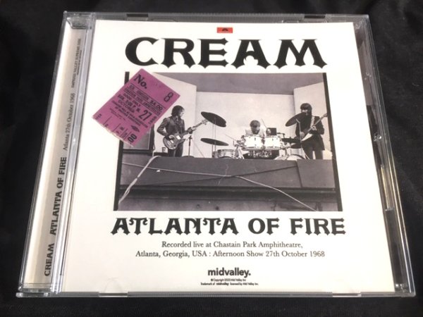 Photo1: CREAM - ATLANTA ON FIRE CD [MID VALLEY / EMPRESS VALLEY] (1)