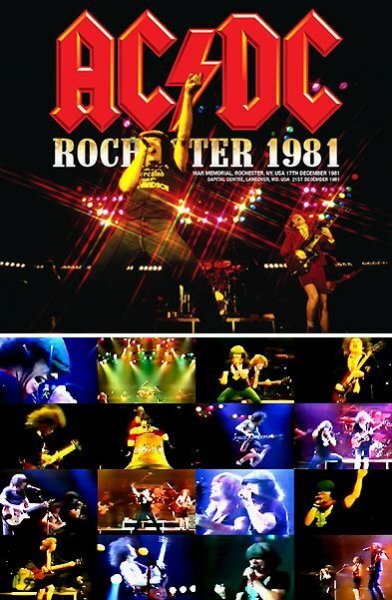 Photo1:  AC/DC - ROCHESTER 1981 2CDR + DVDR [Shades 743] (1)
