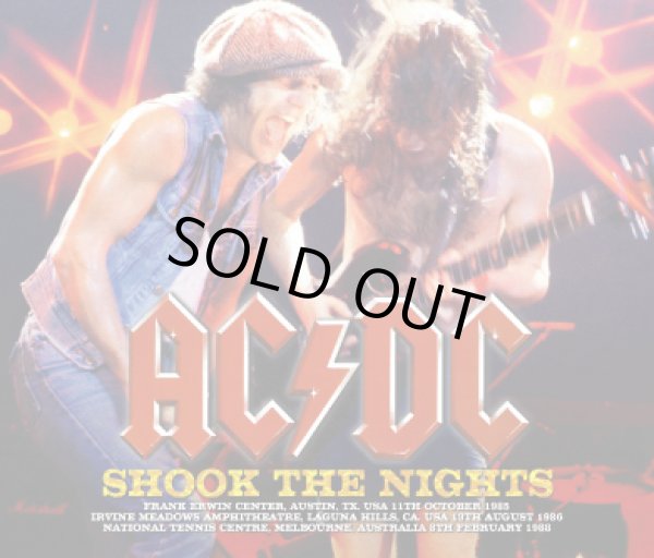 Photo1: AC/DC - SHOOK THE NIGHTS 6CDR [Shades 416]  ★★★STOCK ITEM / HOT WINTER SALE★★★ (1)