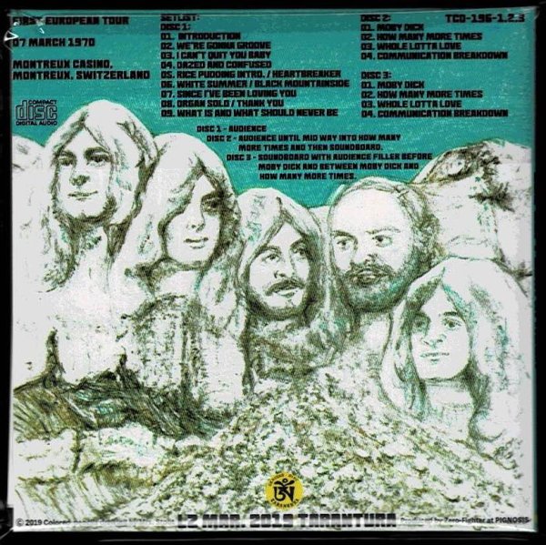 Photo3: LED ZEPPELIN - IN ROCK 2CD BLACK OBI [TARANTURA] ★★★STOCK ITEM / VERY RARE OUT OF PRINT / SPECIAL PRICE ★★★ (3)