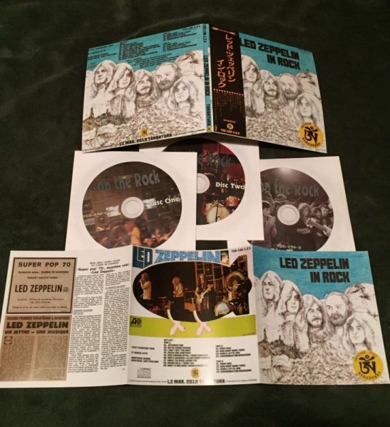 Photo4: LED ZEPPELIN - IN ROCK 2CD BLACK OBI [TARANTURA] ★★★STOCK ITEM / VERY RARE OUT OF PRINT / SPECIAL PRICE ★★★ (4)