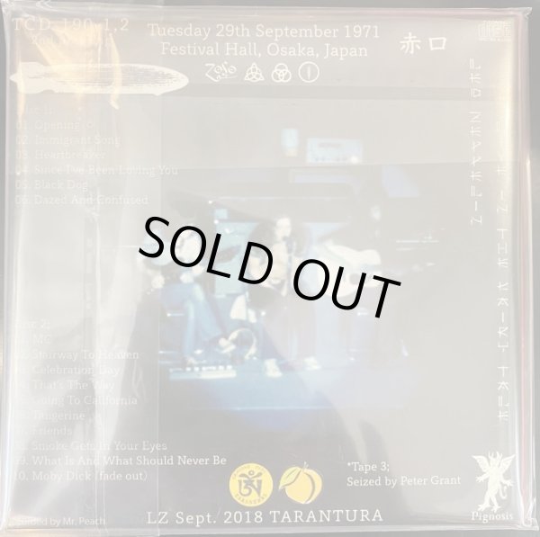 Photo2: LED ZEPPELIN - LIVE IN THE FAIRY TALE SAMPLE PROMO OBI A 2CD [TARANTURA] ★★★STOCK ITEM / OUT OF PRINT / VERY RARE★★★ (2)