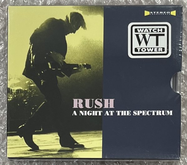 Photo1: RUSH - A NIGHT AT THE SPECTRUM 2CD with Sleep Case [WATCH TOWER] ★★★STOCK ITEM / OUT OF PRINT ★★★ (1)