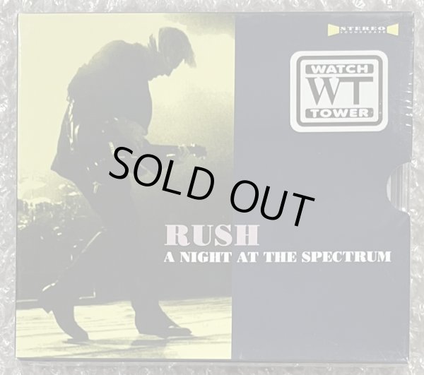 Photo1: RUSH - A NIGHT AT THE SPECTRUM 2CD with Sleep Case [WATCH TOWER] ★★★STOCK ITEM / OUT OF PRINT ★★★ (1)