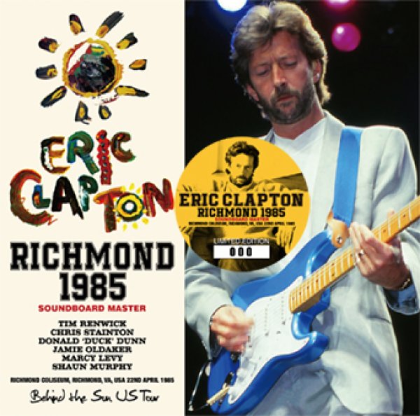 Photo1: ERIC CLAPTON - RICHMOND 1985 SOUNDBOARD MASTER 2CD [Beano-262] (1)