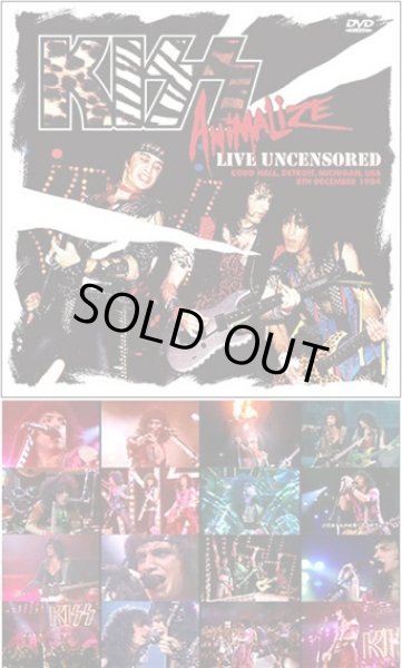 Photo3: KISS - DETROIT 1984 THE COMPLETE FM BROADCAST MASTER 2CD plus Bonus DVDR "ANIMALIZE LIVE UNCENSORED [ZODIAC 617] ★★★STOCK ITEM / HOT WINTER SALE★★★ (3)