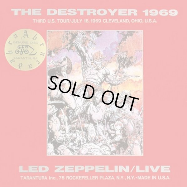 Photo3: LED ZEPPELIN - THE DESTROYER 1969 CD  [TARANTURA] ★★★STOCK ITEM / OUT OF PRINT / VERY RARE★★★ (3)
