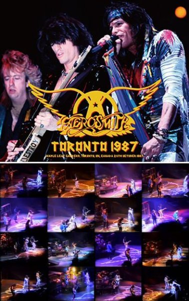 Photo1: AEROSMITH - TORONTO 1987 2CDR+DVDR [Shades 1843] (1)