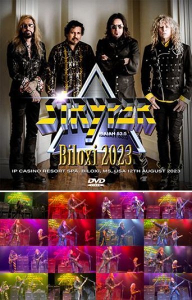Photo1: STRYPER - BILOXI 2023 DVDR [Shades 1852] (1)