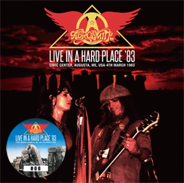 Photo1: AEROSMITH - LIVE IN A HARD PLACE '83 CD [ZODIAC 619] (1)