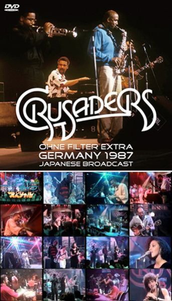 Photo1: THE CRUSADERS - OHNE FILTER EXTRA GERMANY 1987 JAPANESE BROADCAST DVDR [Uxbridge 1880] (1)