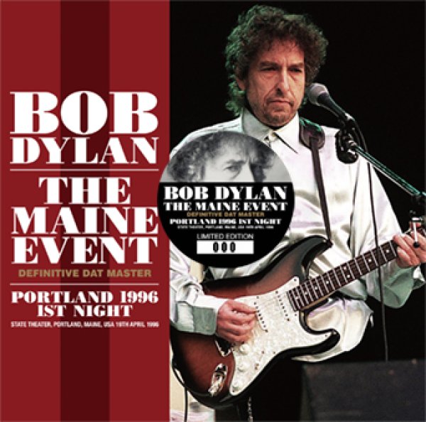 Photo1: BOB DYLAN - THE MAINE EVENT: DEFINITIVE DAT MASTER; PORTLAND 1996 1ST NIGHT 2CD [ZION-255] (1)