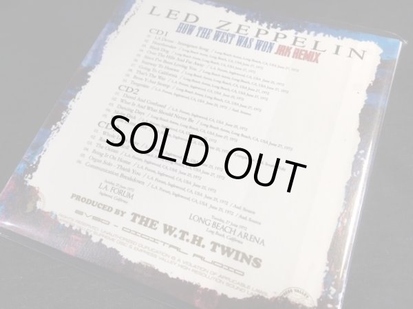 Photo2: LED ZEPPELIN - HOW THE WEST WAS WON JRK REMIX 3CD [EMPRESS VALLEY] ★★★STOCK ITEM / OUT OF PRINT / SALE★★★ (2)