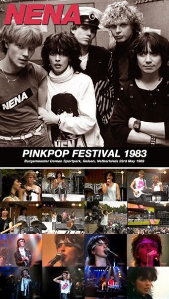 Photo1: NENA - PINKPOP FESTIVAL 1983 CDR+DVDR [Uxbridge 2012] (1)