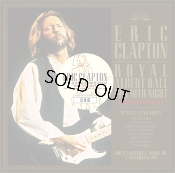 Photo1: ERIC CLAPTON - ROYAL ALBERT HALL 1991 10TH NIGHT: COMPLETE BROADCAST 2CD [Beano-263] ★★★STOCK ITEM / HOT WINTER SALE★★★ (1)