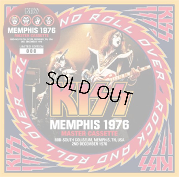 Photo1: KISS - MEMPHIS 1976 MASTER CASSETTE CD [ZODIAC 620] ★★★STOCK ITEM / HOT SPRING SALE★★★ (1)