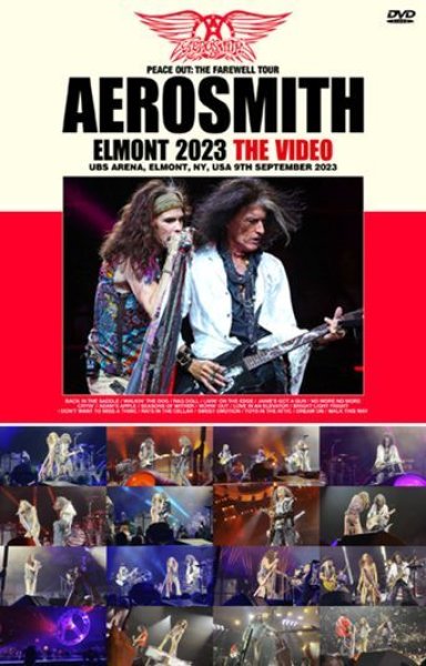 Photo1: AEROSMITH - ELMONT 2023 THE VIDEO "Happy Birthday Joe Perry" DVDR [Shades 1860] (1)