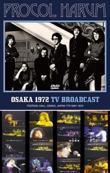 Photo1: PROCOL HARUM - OSAKA 1972 TV BROADCAST DVDR [Uxbridge 2019] (1)