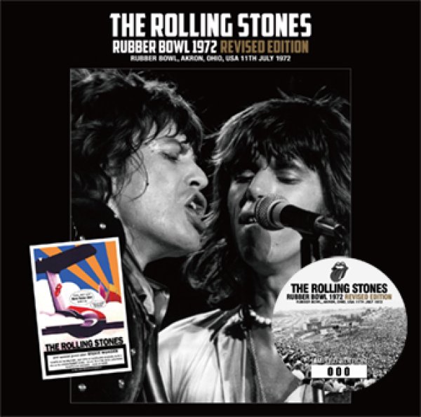 Photo1: THE ROLLING STONES - RUBBER BOWL 1972 REVISED EDITION CD (1)