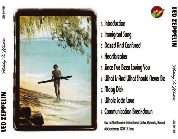 Photo2: LED ZEPPELIN - HOLIDAY IN WAIKIKI CD PROMO [GRAF ZEPPELIN]  ★★★STOCK ITEM★★★ (2)
