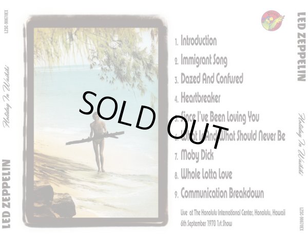 Photo2: LED ZEPPELIN - HOLIDAY IN WAIKIKI CD PROMO [GRAF ZEPPELIN]  ★★★STOCK ITEM★★★ (2)