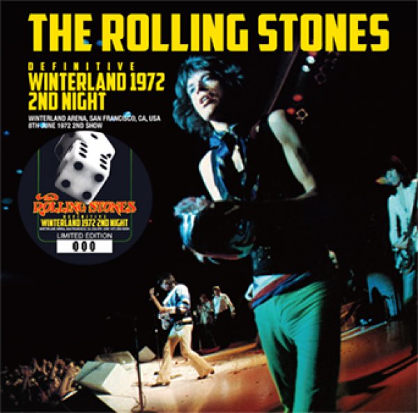 Photo1: THE ROLLING STONES - DEFINITIVE WINTERLAND 1972 2ND NIGHT 2CD ★★★STOCK ITEM / OUT OF PRINT / VERY RARE / HOT WINTER SALE★★★ (1)