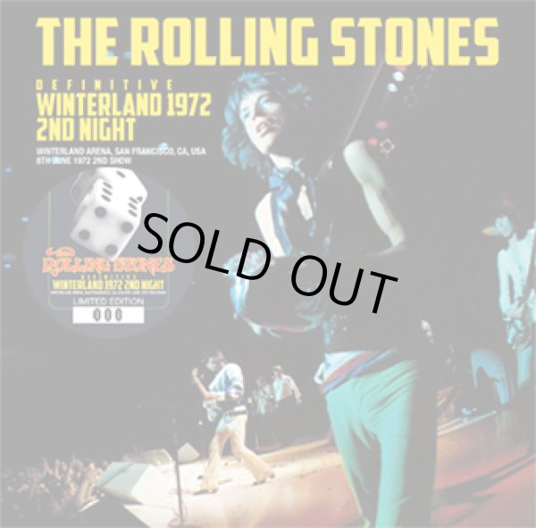 Photo1: THE ROLLING STONES - DEFINITIVE WINTERLAND 1972 2ND NIGHT 2CD ★★★STOCK ITEM / OUT OF PRINT / VERY RARE★★★ (1)