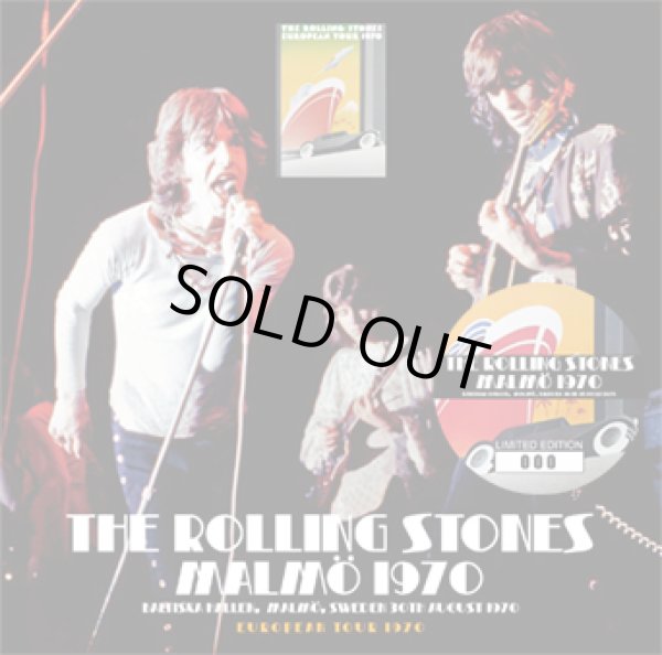 Photo1: THE ROLLING STONES - MALMO 1970 CD ★★★STOCK ITEM / HOT WINTER SALE★★★ (1)