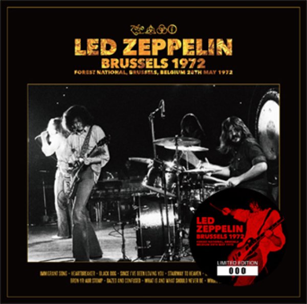 Photo1: LED ZEPPELIN - BRUSSELS 1972 2CD (1)