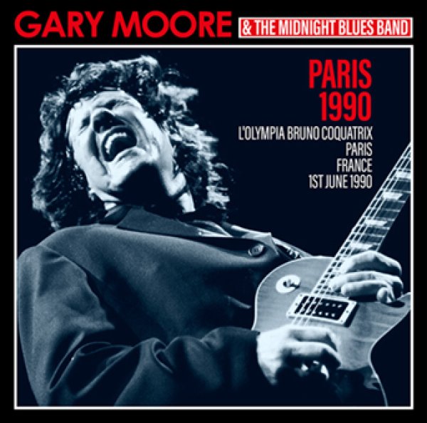 Photo1: GARY MOORE & THE MIDNIGHT BLUES BAND - PARIS 1990 2CDR [Shades 1886] (1)