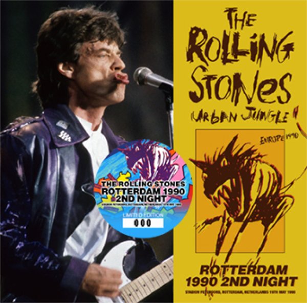 Photo1: THE ROLLING STONES - ROTTERDAM 1990 2ND NIGHT 2CD (1)