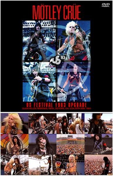 MOTLEY CRUE - SAN ANTONIO 1983: SOUNDBOARD CD plus Bonus DVDR 