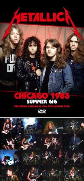 Photo1: METALLICA - CHICAGO 1983: SUMMER GIG DVDR (1)