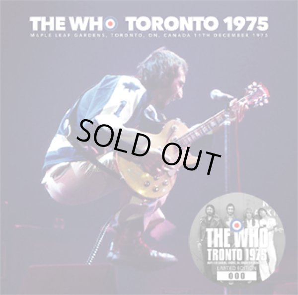 Photo1: THE WHO - TORONTO 1975 2CD [Wardour-581] ★★★STOCK ITEM / SPECIAL PRICE★★★ (1)