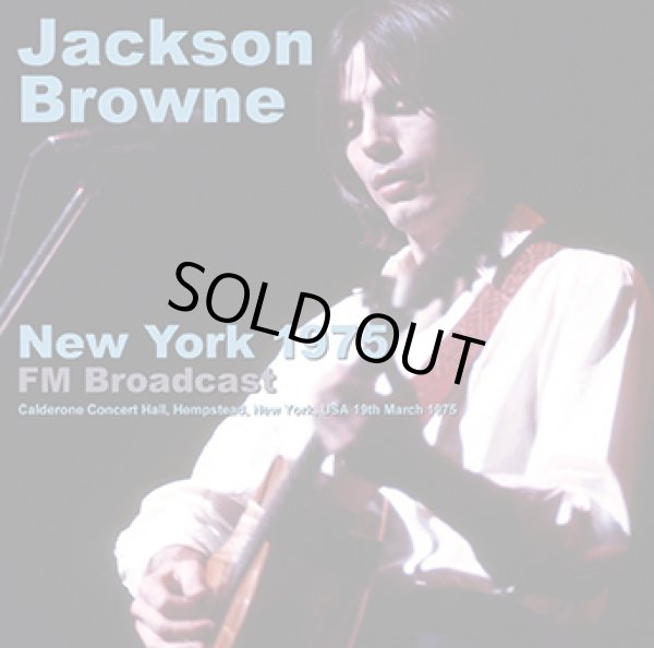 Photo1: JACKSON BROWNE - NEW YORK 1975: FM BROADCAST 2CDR [Uxbridge 2050]  ★★★STOCK ITEM / SPECIAL PRICE★★★ (1)