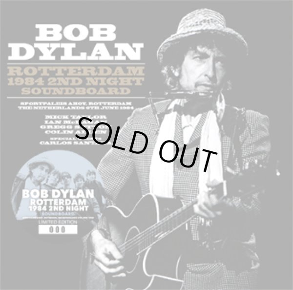 Photo1: BOB DYLAN - ROTTERDAM 1984 2ND NIGHT: SOUNDBOARD 2CD [ZION-260] ★★★STOCK ITEM / HOT SPRING SALE★★★ (1)