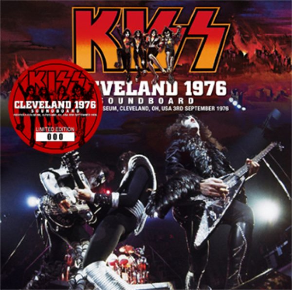 Photo1: KISS - CLEVELAND 1976 SOUNDBOARD CD [ZODIAC 630] (1)