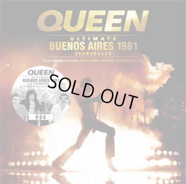 Photo1: QUEEN - ULTIMATE BUENOS AIRES 1981 SOUNDBOARD 2CD [Wardour-583] ★★★STOCK ITEM / OUT OF PRINT / HOT SPRING SALE★★★ (1)