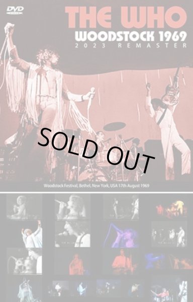 Photo1: THE WHO - WOODSTOCK 1969 2023 REMASTER DVDR [Uxbridge 2052] ★★★STOCK ITEM / SPECIAL PRICE★★★ (1)