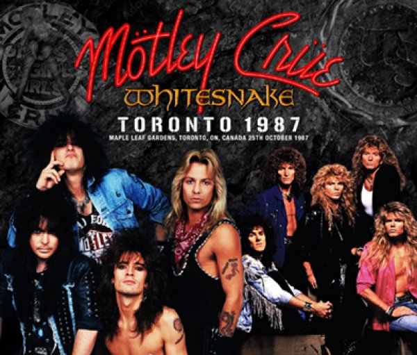 Photo1: MOTLEY CRUE / WHITESNAKE - TORONTO 1987 3CDR [Shades 1895] (1)