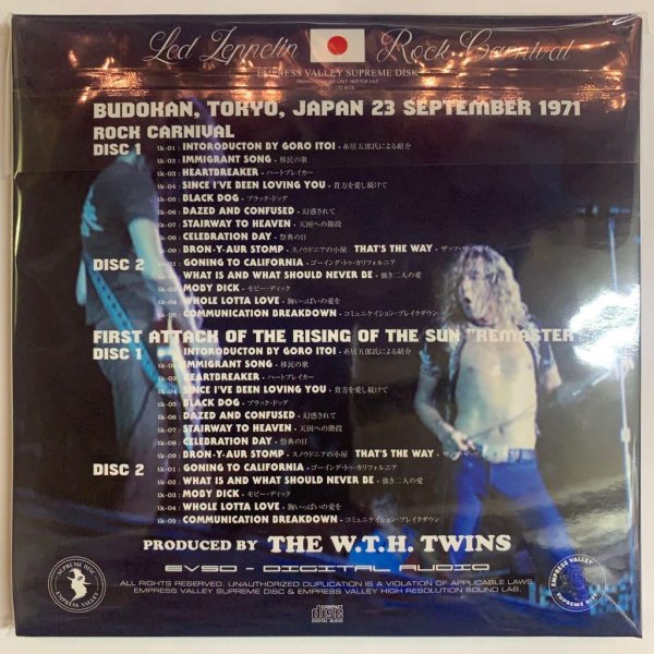Photo4: LED ZEPPELIN - ROCK CARNIVAL 5CD (4CD+CD) BOX  [EMPRESS VALLEY] ★★★STOCK ITEM / OUT OF PRINT★★★ (4)