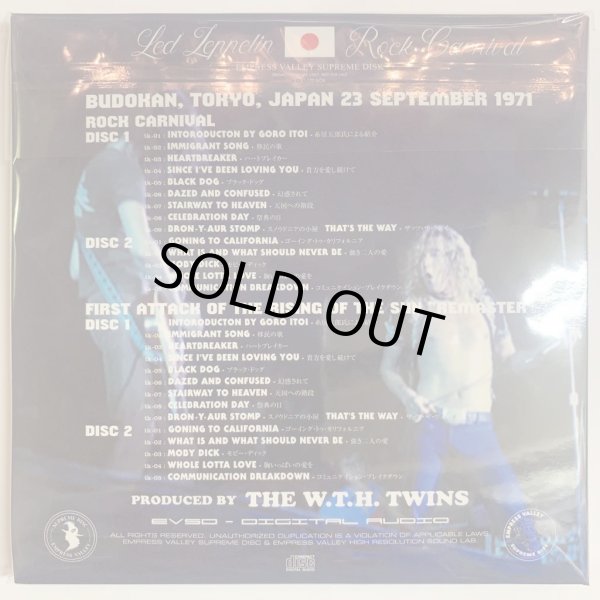 Photo4: LED ZEPPELIN - ROCK CARNIVAL 5CD (4CD+CD) BOX  [EMPRESS VALLEY] ★★★STOCK ITEM / OUT OF PRINT★★★ (4)