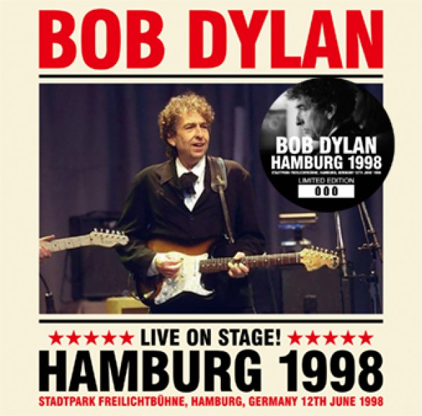 Photo1: BOB DYLAN - HAMBURG 1998 2CD plus Bonus DVDR "BIRMINGHAM 1998 THE VIDEO" [ZION-261] (1)