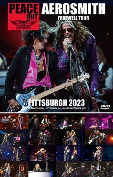 Photo1: AEROSMITH - PITTSBURGH 2023 DVDR [Shades 1898] (1)