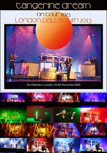 Photo1: TANGERINE DREAM - LONDON PALLADIUM 2023 2CDR+DVDR [Amity 734] (1)