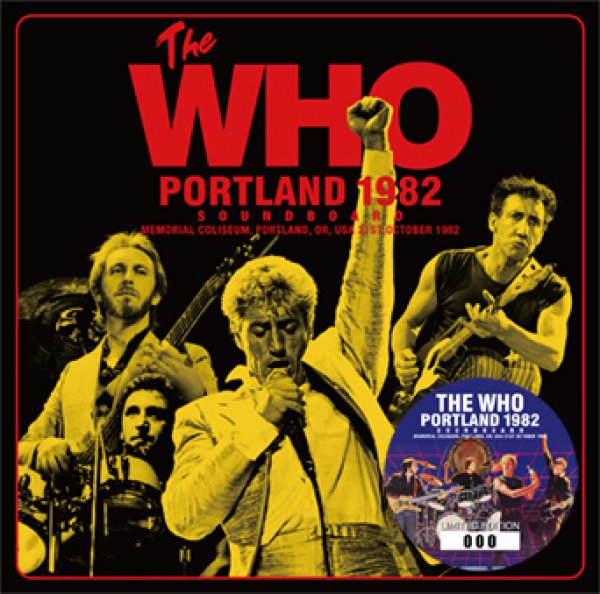 Photo1: THE WHO - PORTLAND 1982 SOUNDBOARD 2CD [Wardour-585] (1)