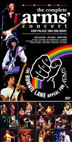 Photo1: ERIC CLAPTON, JEFF BECK & JIMMY PAGE - THE COMPLETE ARMS CONCERT: COW PALACE 1983 2ND NIGHT 2DVDR [Uxbridge 2073] (1)